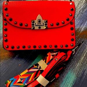 Brand New Studded Crossbody Purse